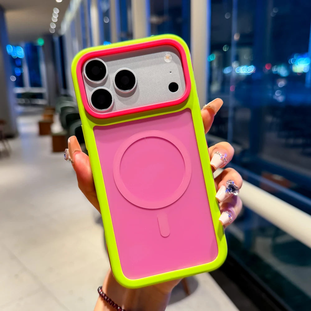 Magnetic Wrist Strap Phone Case