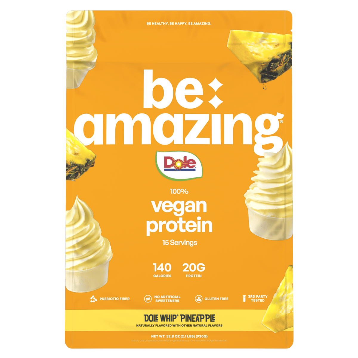 Vegan Protein Powder – 20g Protein, 25 Servings, Multiple Flavors