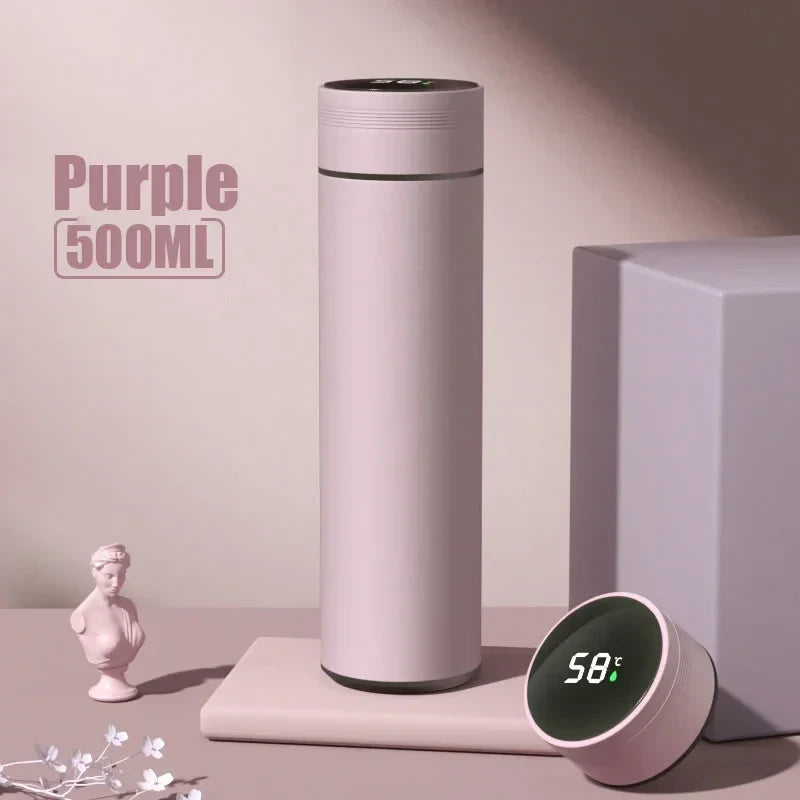 Temperature Display Insulated Thermos Cup