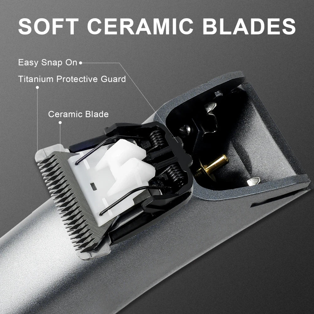 Waterproof Men Body Hair Trimmer