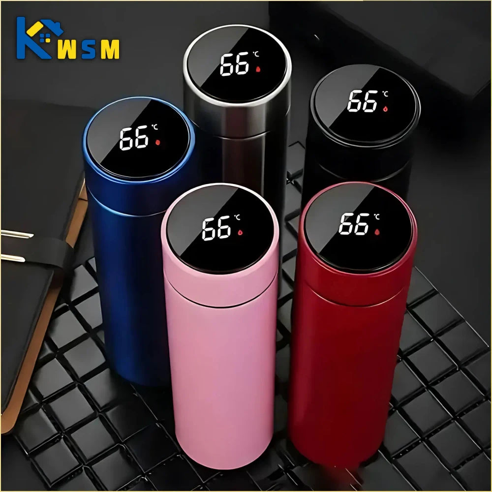 Temperature Display Insulated Thermos Cup