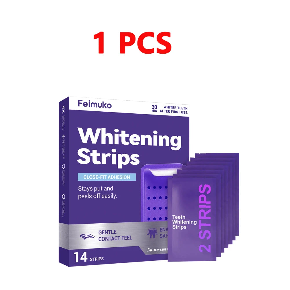 Purple Teeth Whitening Strips