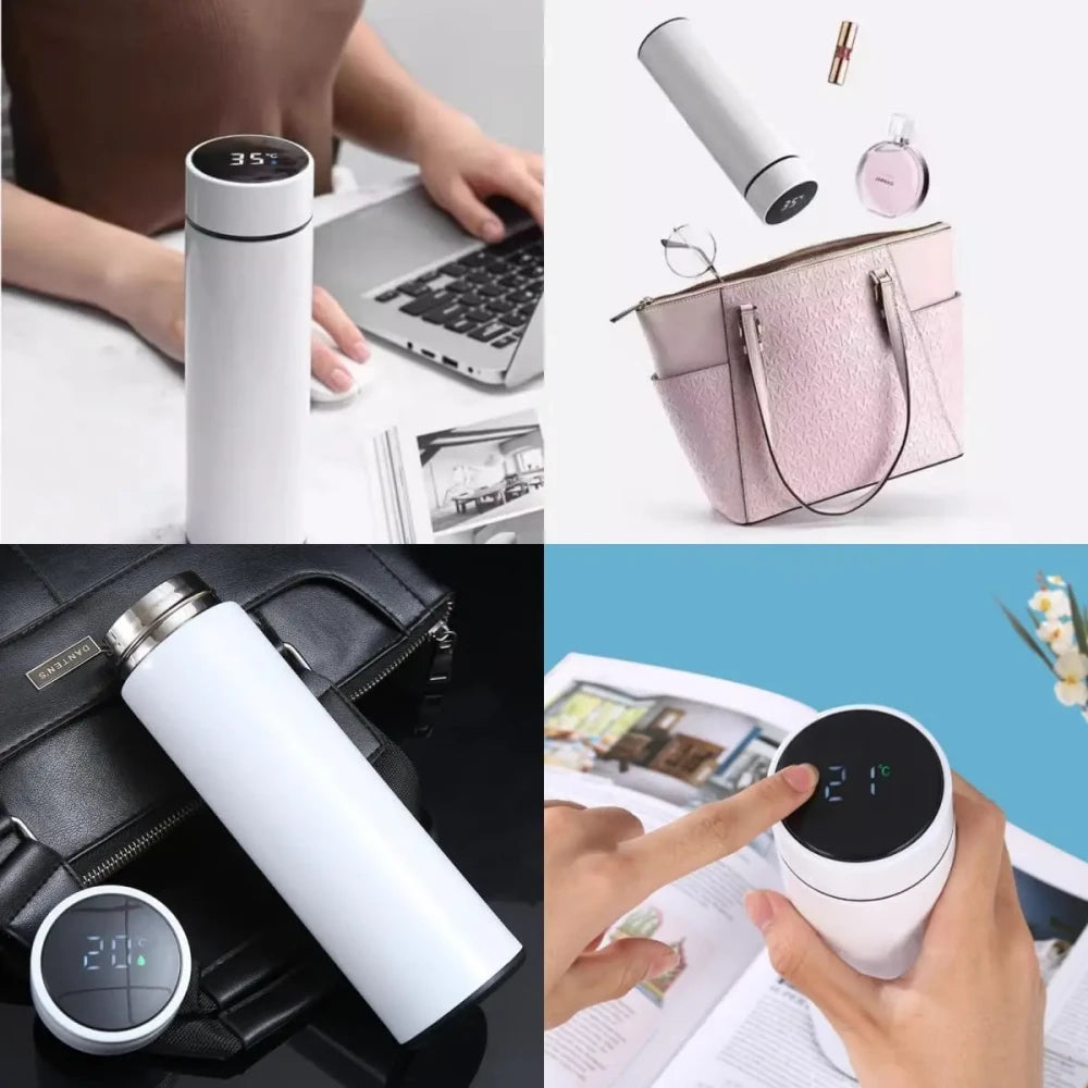 Temperature Display Insulated Thermos Cup