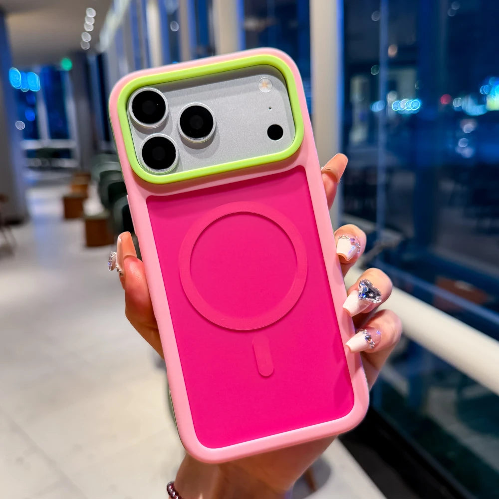 Magnetic Wrist Strap Phone Case