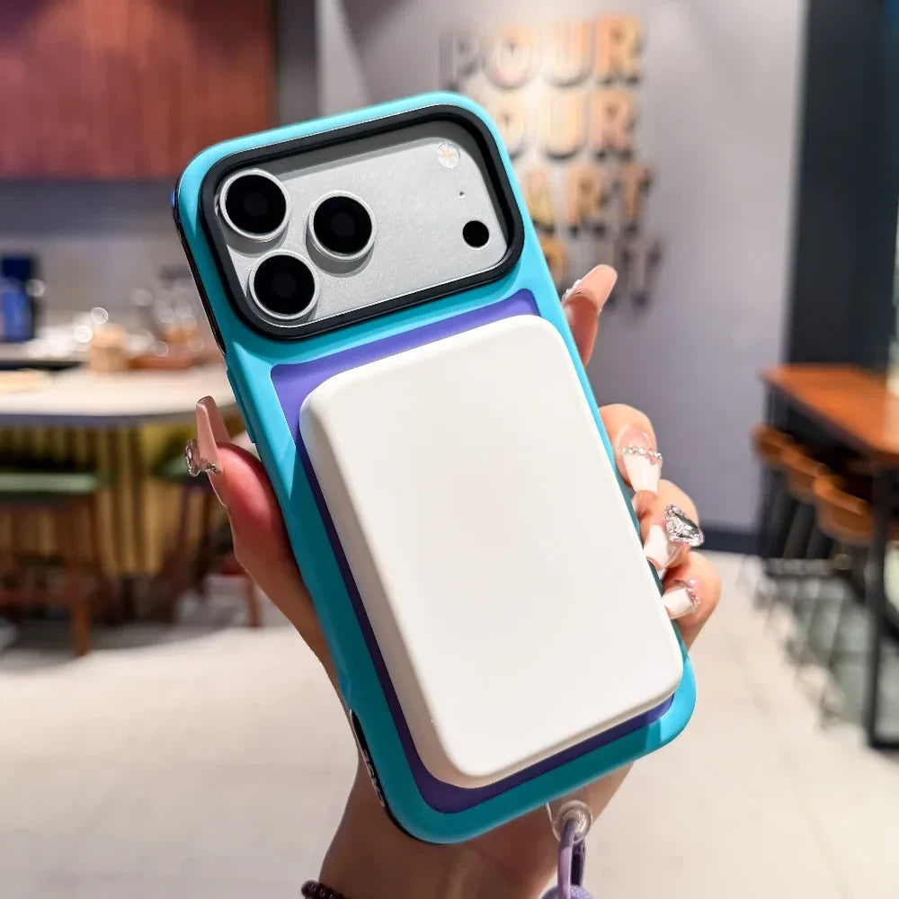 Magnetic Wrist Strap Phone Case