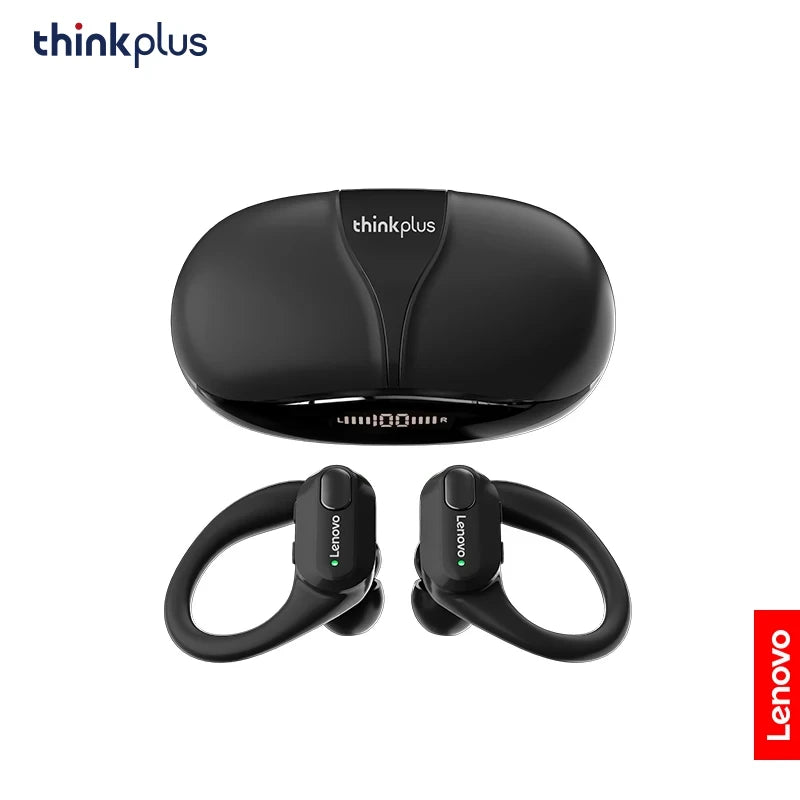 Wireless Sports Earphones – Secure Fit, Stereo Sound, Black