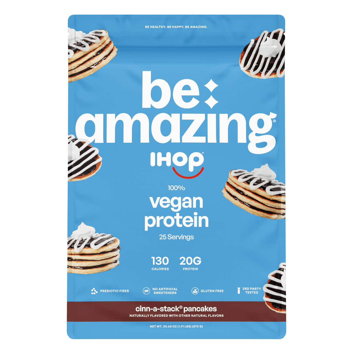 Vegan Protein Powder – 20g Protein, 25 Servings, Multiple Flavors