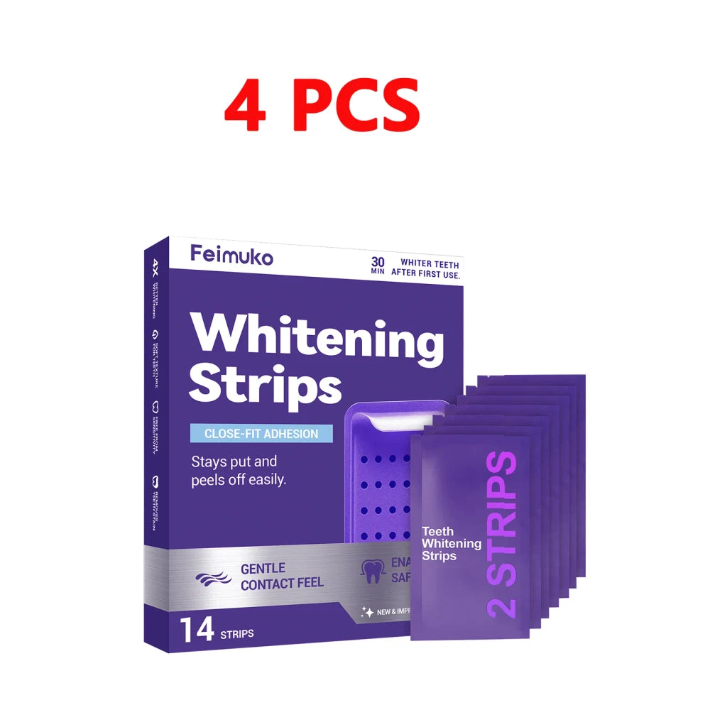 Purple Teeth Whitening Strips