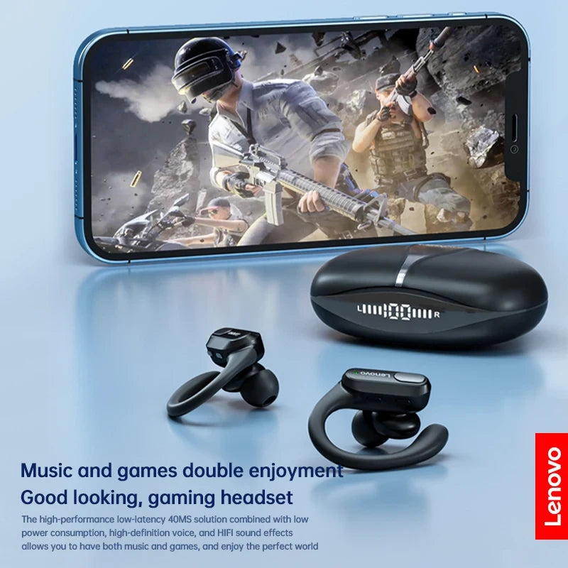 Wireless Sports Earphones – Secure Fit, Stereo Sound, Black