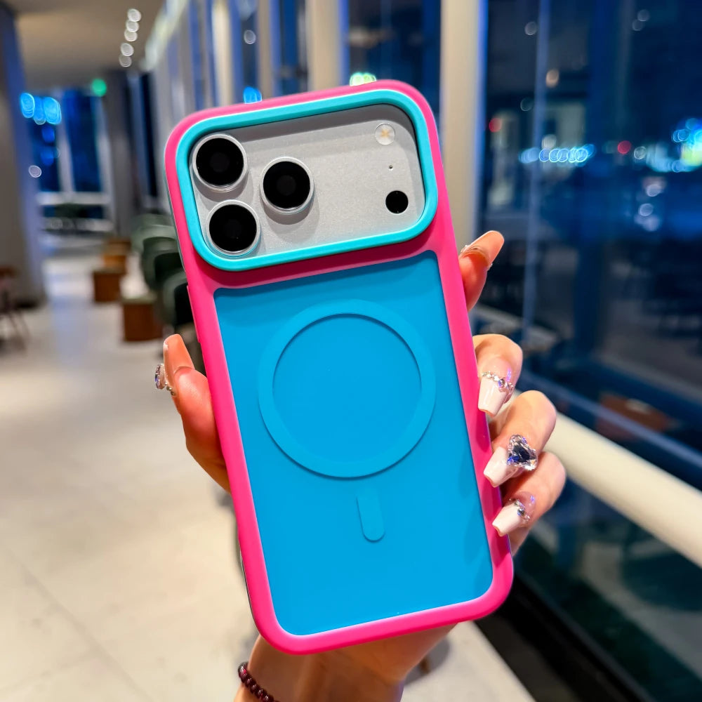 Magnetic Wrist Strap Phone Case