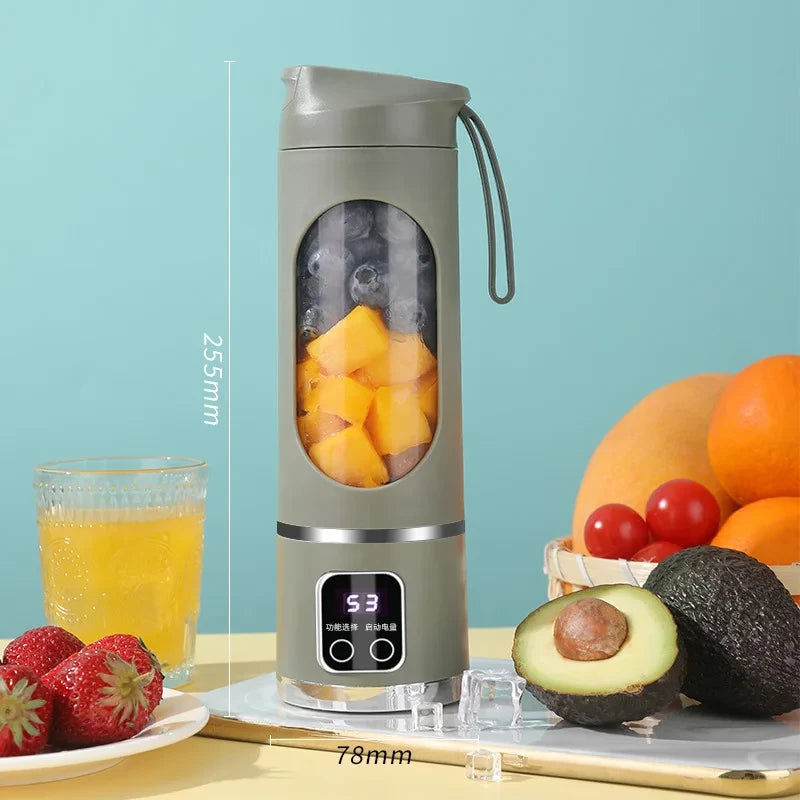 Portable Blender – USB-C, Fruit Juicer for Post-Workout Shakes
