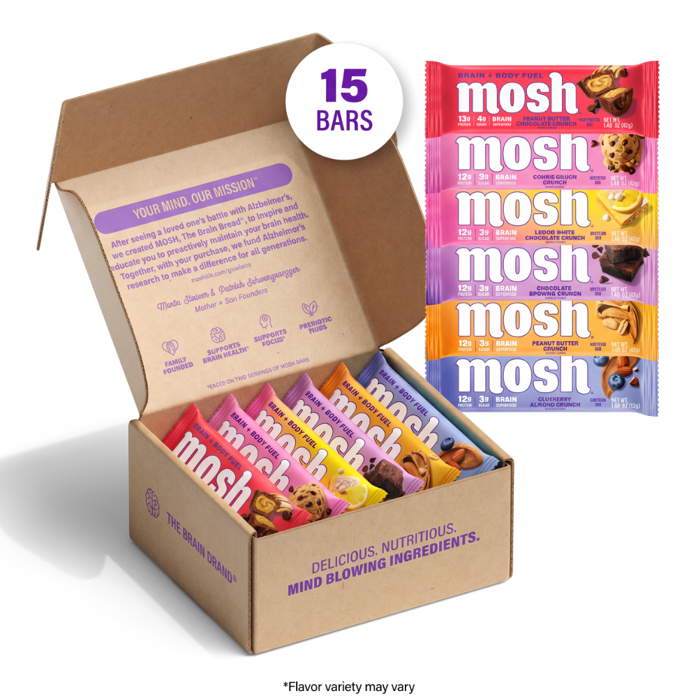 Vegan Protein Powder Variety Pack – 15 Count with Cognizin Citicoline